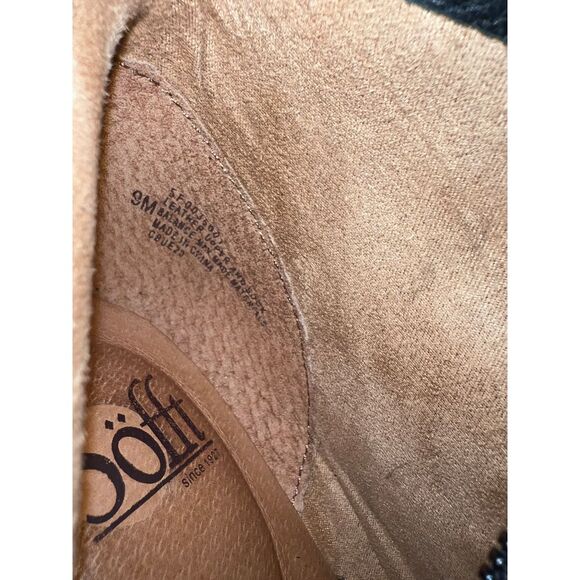 Sofft Womens Taylie Black Suede Ankle Boot Bootie Braid Accent Side Zip Size‎ 9 - Picture 8 of 8